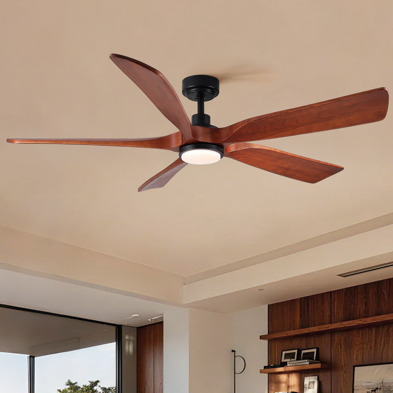 Ceiling Fan With Light And Remote Control