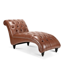 Load image into Gallery viewer, Tufted Armless Chaise Lounge
