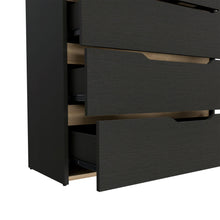 Load image into Gallery viewer, Four Drawer Dresser - Natural And Black
