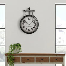 Load image into Gallery viewer, Circle Analog Wall Clock (376231) - Black
