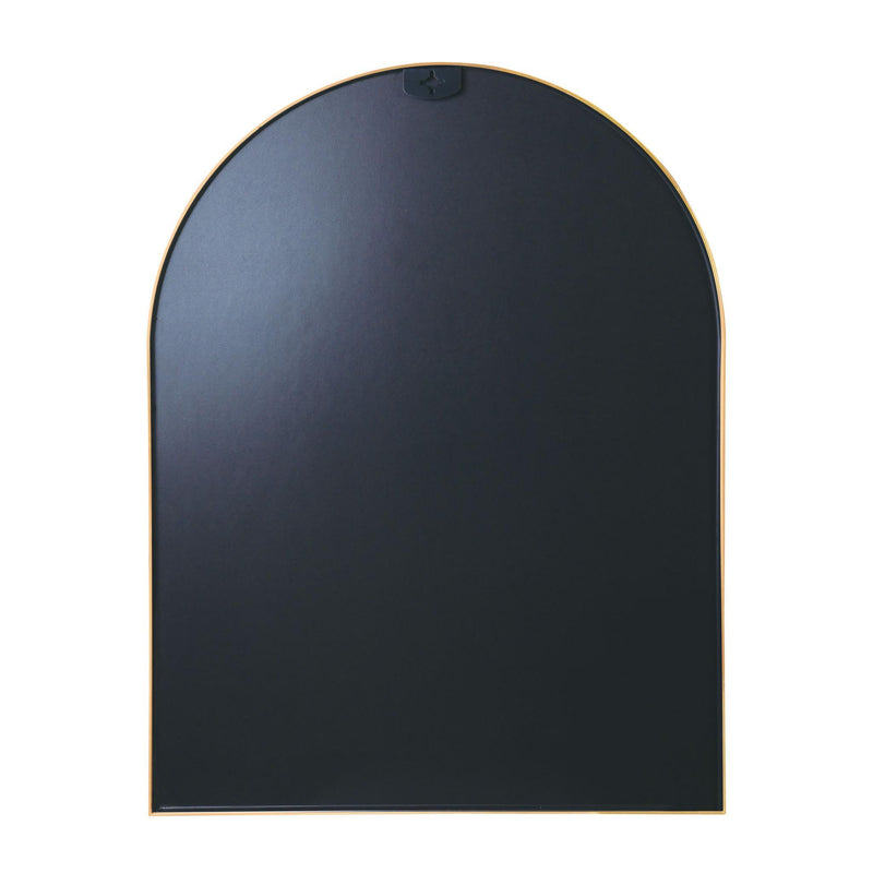 Aluminum Arch Framed Bathroom Vanity Mirror (756080) - Gold
