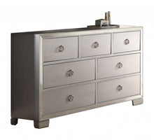 Load image into Gallery viewer, Solid Wood Seven Drawer Triple Dresser - Platinum
