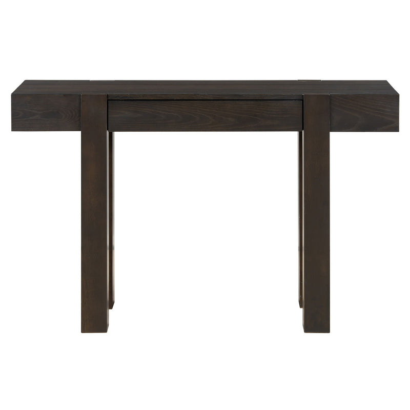 Console Table With Drawer - Espresso