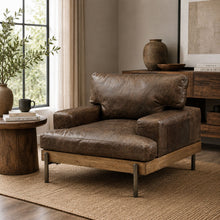 Load image into Gallery viewer, Silchester - Chair - Chocolate / Oak
