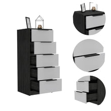 Load image into Gallery viewer, Five Drawer Chest - White
