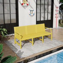 Load image into Gallery viewer, 1 Piece Indoor / Outdoor 3 Seater Sofa, UV-Resistant, Waterproof And Durable
