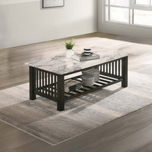 Load image into Gallery viewer, 3 Piece Occasional Table Set, 1 Coffee Table And 2 End Tables, Open Storage Design - Walnut
