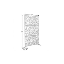 Load image into Gallery viewer, Three Panel Screen Room Divider (720158) - White
