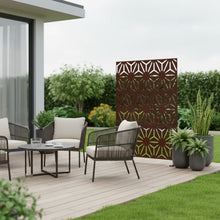 Load image into Gallery viewer, Three Panel Screen Room Divider (562865) - Brown
