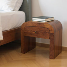 Load image into Gallery viewer, 16" Solid Wood One Drawer Nightstand - Chestnut
