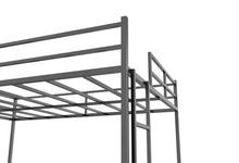 Load image into Gallery viewer, Twin Size House Loft Bed With Slide And Ladder - Black
