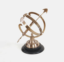 Load image into Gallery viewer, Hand Painted Figurine Tabletop Sculpture - Brass / Black
