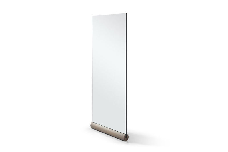 Leaning Frameless Accent Mirror Accent - Brown