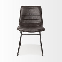 Load image into Gallery viewer, Faux leather Side Chairs (Set of 2) - Black
