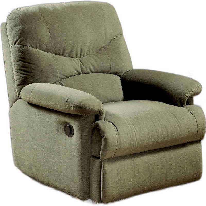 Microfiber Recliner - Sage