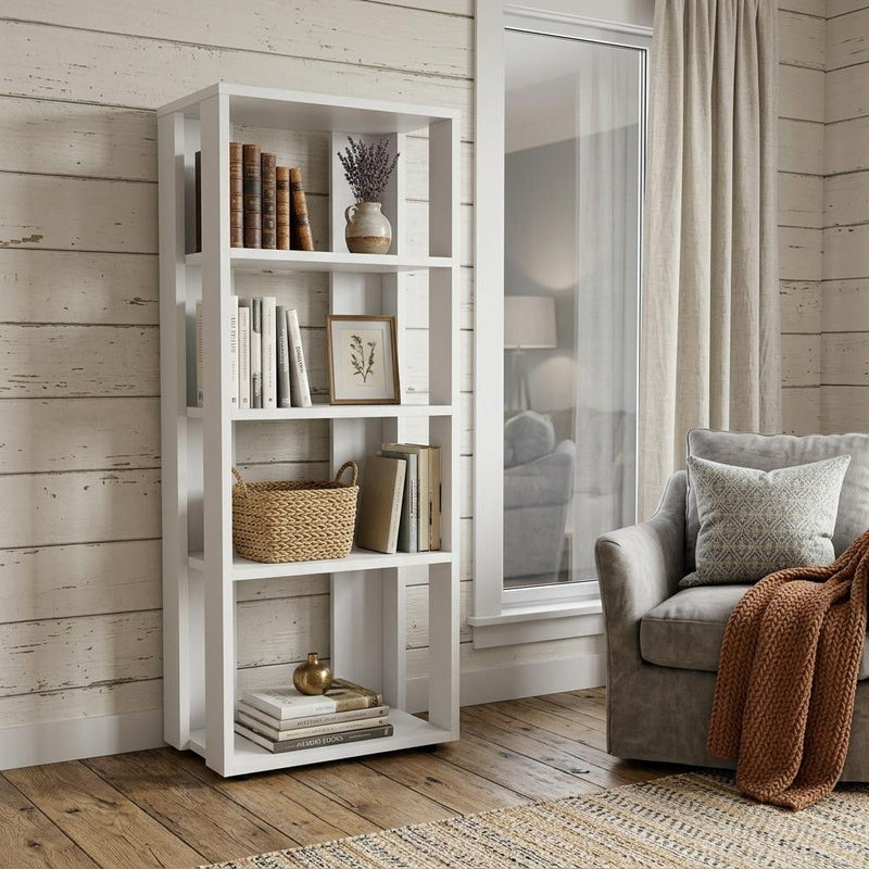 Three Tier Bookcase (733294) - White