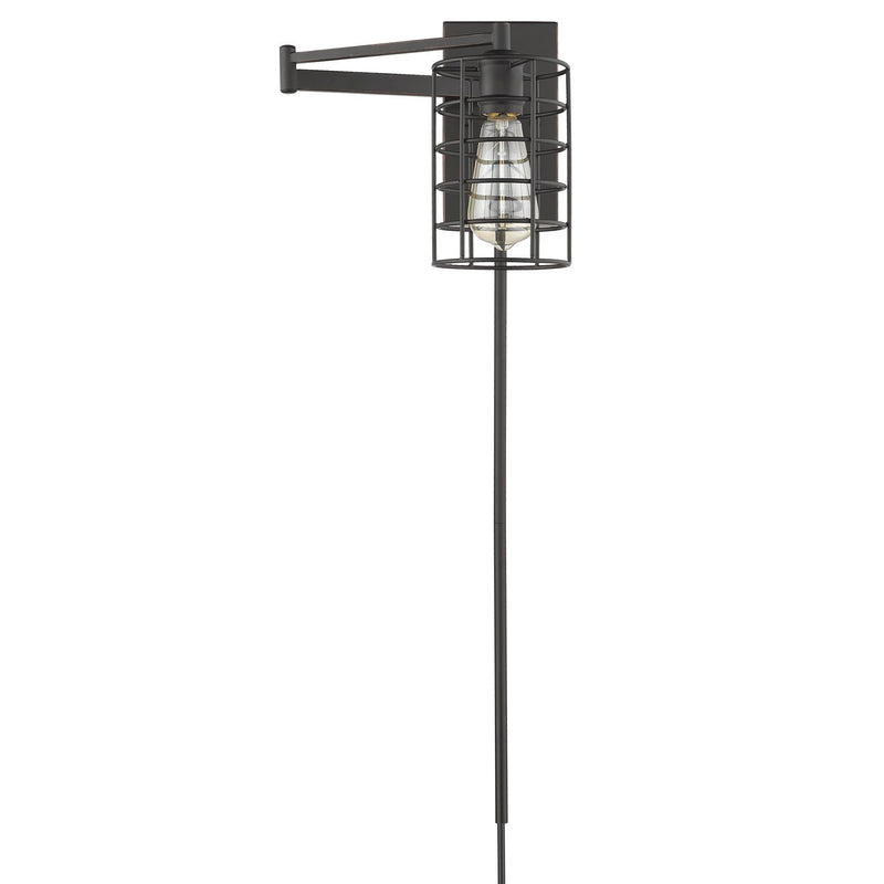 Industrial Metal Wall Sconce - Bronze
