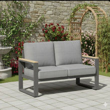 Load image into Gallery viewer, All-Weather Loveseat Sofa With Thick Cushions
