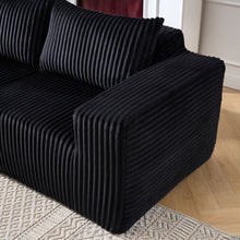 Load image into Gallery viewer, L - Shape Modern Minimalist Modular Sectional Sofa, Upholstered Cloud Couch With Deep Seats
