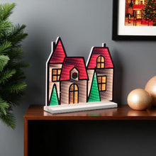 Load image into Gallery viewer, Tabletop Sign With LED - Red / White
