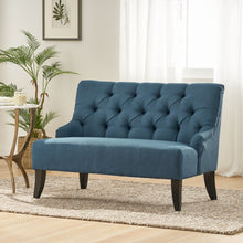 Load image into Gallery viewer, Nicole - French Style Upholstered Loveseat With Tufted Backrest

