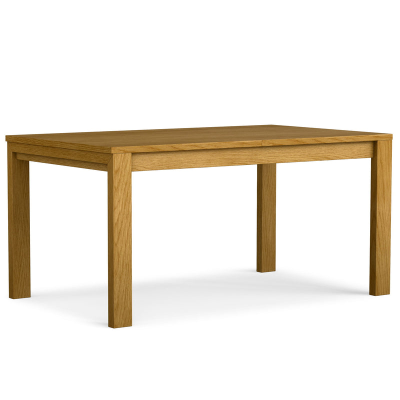 Wood Butterfly Leaf Extendable Dining Table - Oak