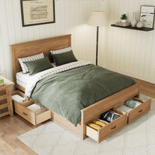 Load image into Gallery viewer, Storage Bed Frame With 6 Drawers
