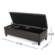 Load image into Gallery viewer, Ottoman Bench &amp; Storage
