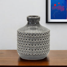 Load image into Gallery viewer, Geometric Bud Table Vase (516234) - Gray
