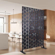 Load image into Gallery viewer, Outdoor &amp; Indoor Metal Privacy Freestanding Decorative Screen
