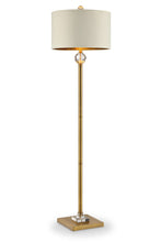 Load image into Gallery viewer, 63" Column Floor Lamp With Off-White Drum Shade - Gold
