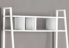 Load image into Gallery viewer, Computer Desk For Home Office, Laptop, Leaning, Storage Shelves, Contemporary &amp; Modern - White
