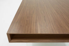 Load image into Gallery viewer, 79" Glass Dining Table - Brown
