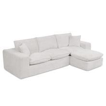 Load image into Gallery viewer, Sectional Sofa With Moveable Ottoman
