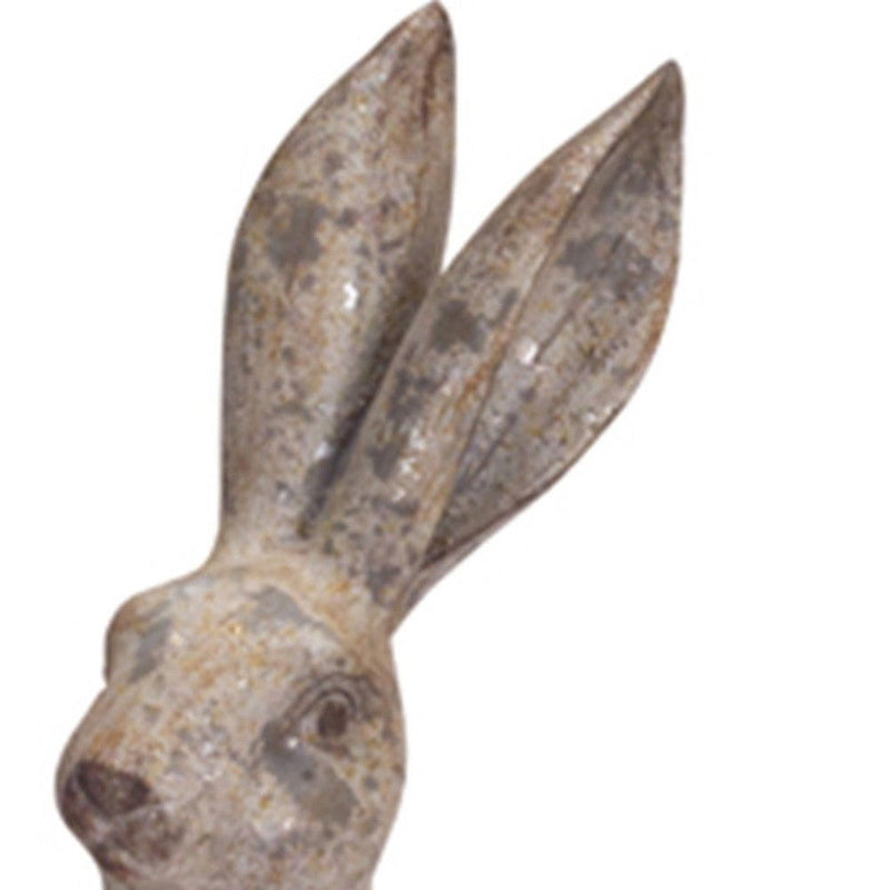 Poly Figurine Tabletop Sculpture (Set of 2) (592942) - Gray