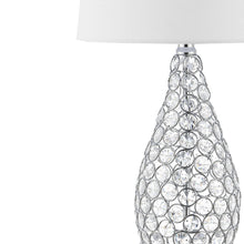 Load image into Gallery viewer, Gourd Table Lamps With Empire Shades (Set of 2) - Clear
