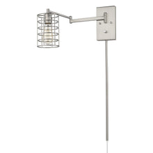 Load image into Gallery viewer, Industrial Metal Wall Sconce - Silver

