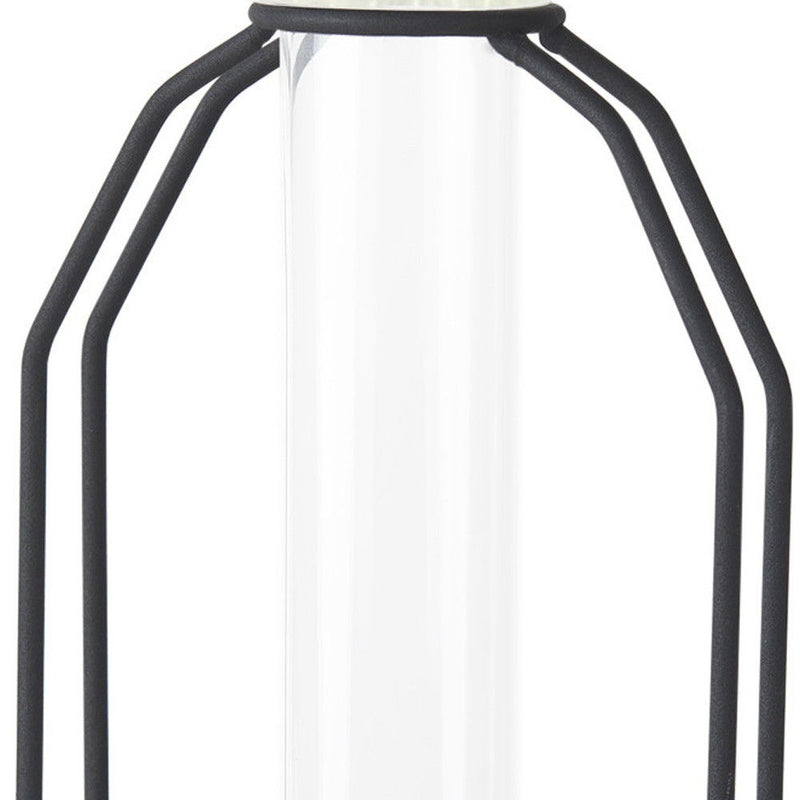 Table Vase (608697) - Black / Clear