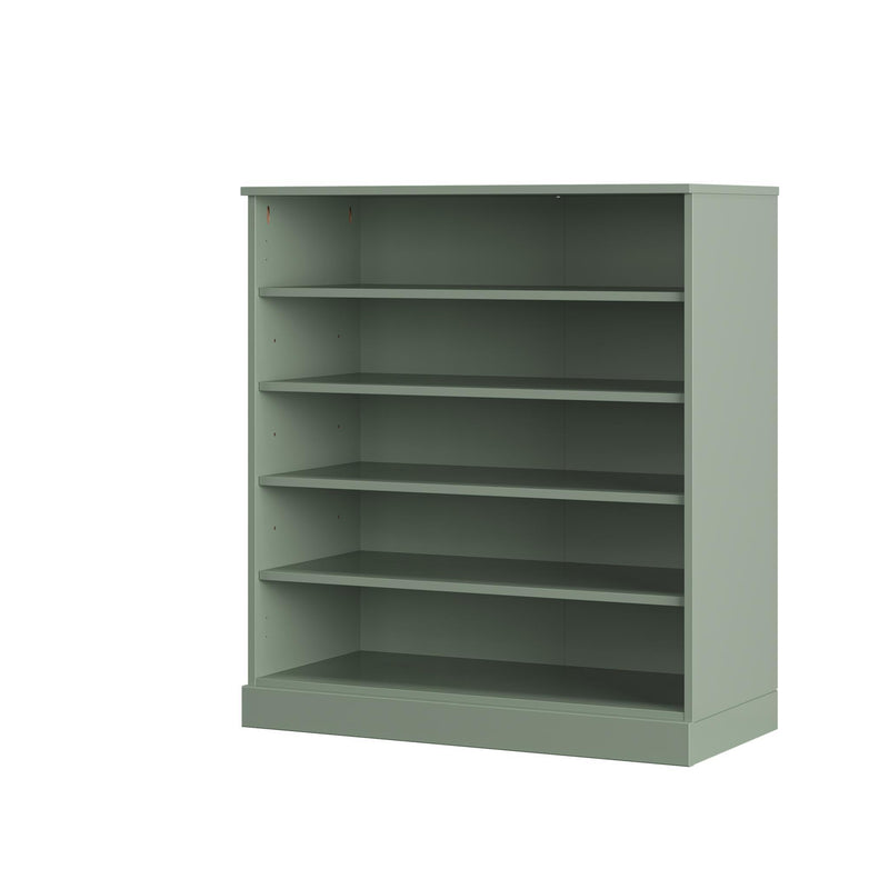 Twenty Pair Solid Woodshoe Storage Cabinet (752324) - Sage