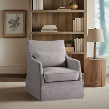 Load image into Gallery viewer, Traditional Design London Skirted Swivel Chair
