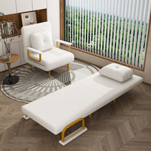 Load image into Gallery viewer, 3 In 1 Convertible Folding Sofa Bed With Adjustable Backrest And Pillow
