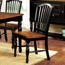 Load image into Gallery viewer, Dining Side Chairs (Set of 2) - Black / Oak
