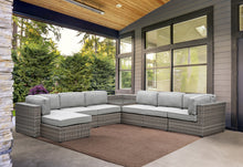 Load image into Gallery viewer, Weather-Resistant Sectional - Stain and Fade Resistant, Removable Cushions - Outdoor Comfort, Indoor Looks
