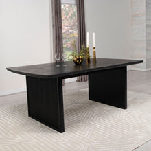 Load image into Gallery viewer, Mason - Removable Extension Leaf Dining Table - Black
