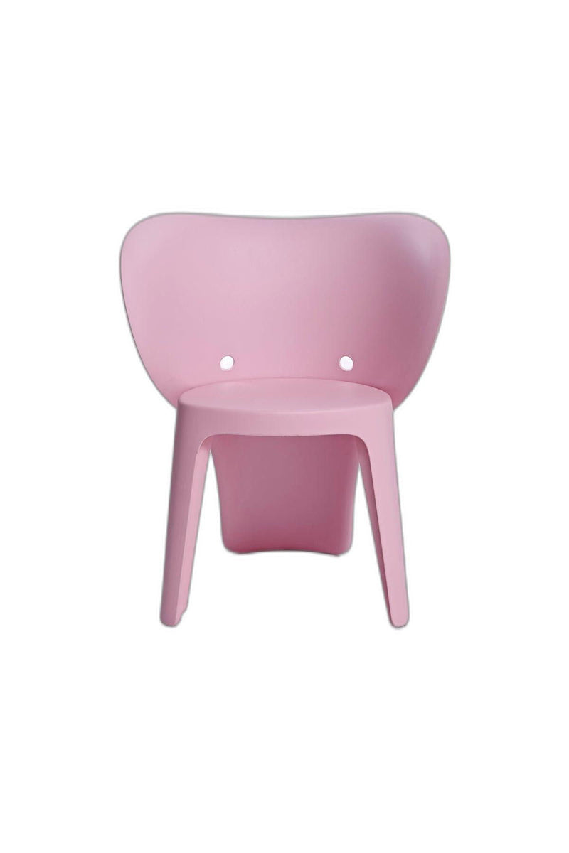 Contemporary Heavy Duty Plastic Juvenile Chairs (Set of 4) - Pink