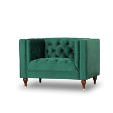 Load image into Gallery viewer, Evelyn - Mid-Century Modern Tufted Back Lounge Chair
