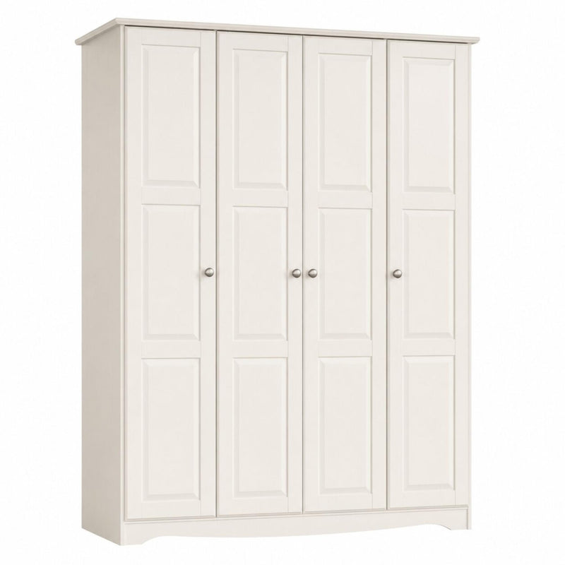Solid Wood Four Door Combo Dresser (765063) - White