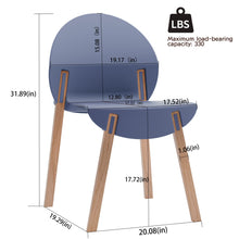 Load image into Gallery viewer, 4 Piece Set Of Single Chairs, Traditional Elements With Round Table
