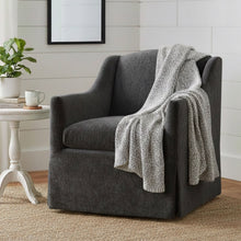 Load image into Gallery viewer, Luisa - Skirted Swivel Accent Chair

