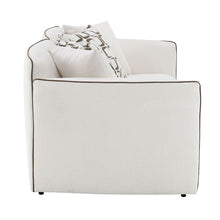 Load image into Gallery viewer, Yolanda - Loveseat With 4 Pillows - Beige Chenille
